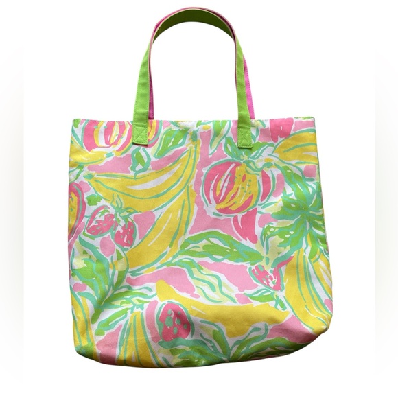 Lilly Pulitzer/Estee Lauder Colorful Tote Bag - Picture 2 of 4